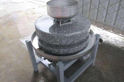 肠粉开店设备米浆石磨机