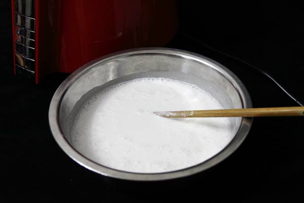 做肠粉的米浆发酸l了该怎么办